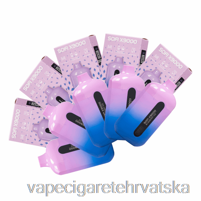Vape Hrvatska [10-pack] Sofi X9000 0% Bez Nikotina Pametno Jednokratno